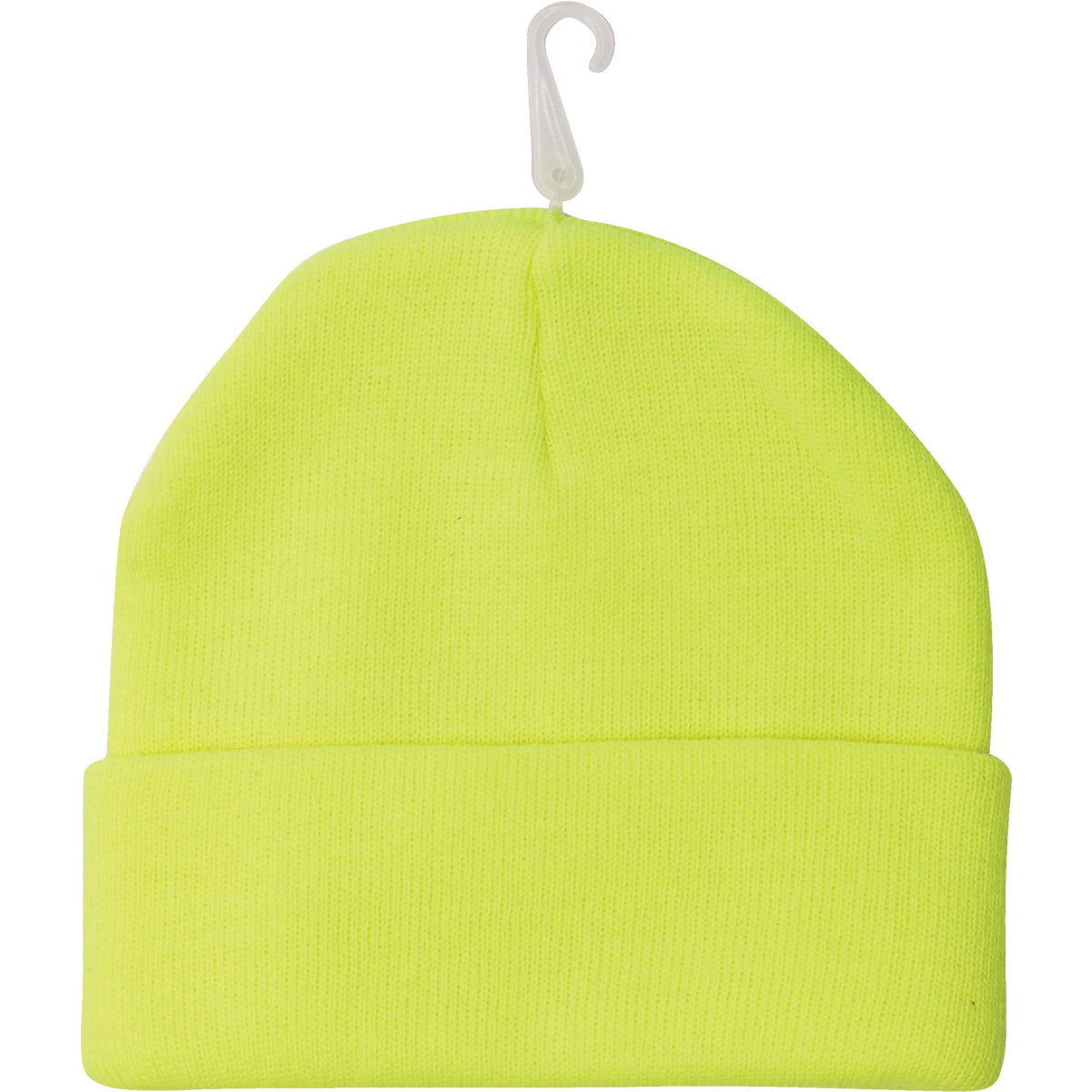 Outdoor Cap Neon Yellow Cuffed Sock Cap Image 2