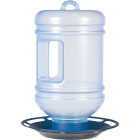Perky-Pet 1.5 Qt. Blue Water Cooler Bird Waterer Image 1