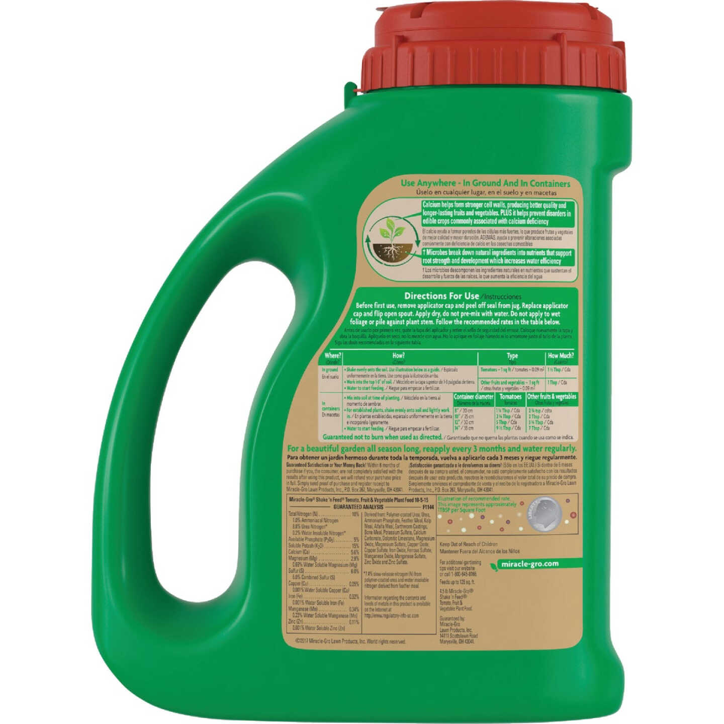 Miracle-Gro Shake 'n Feed 4.5 Lb. Tomato, Fruit & Vegetable Plant Food Image 6