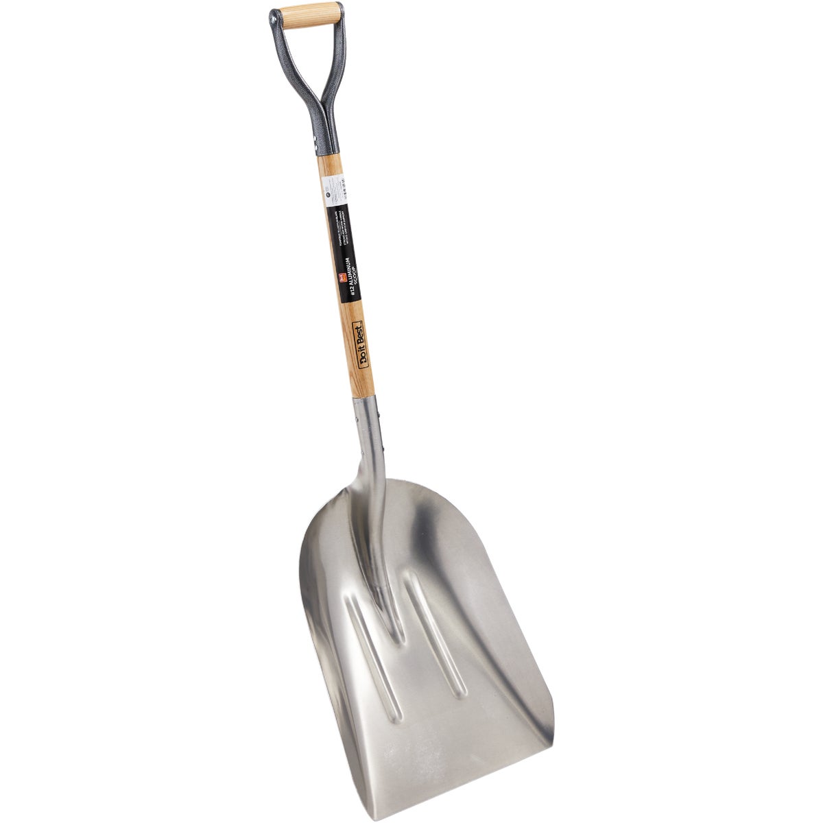 Do it Best 27 In. Wood D-Grip Handle #12 Aluminum Scoop Shovel