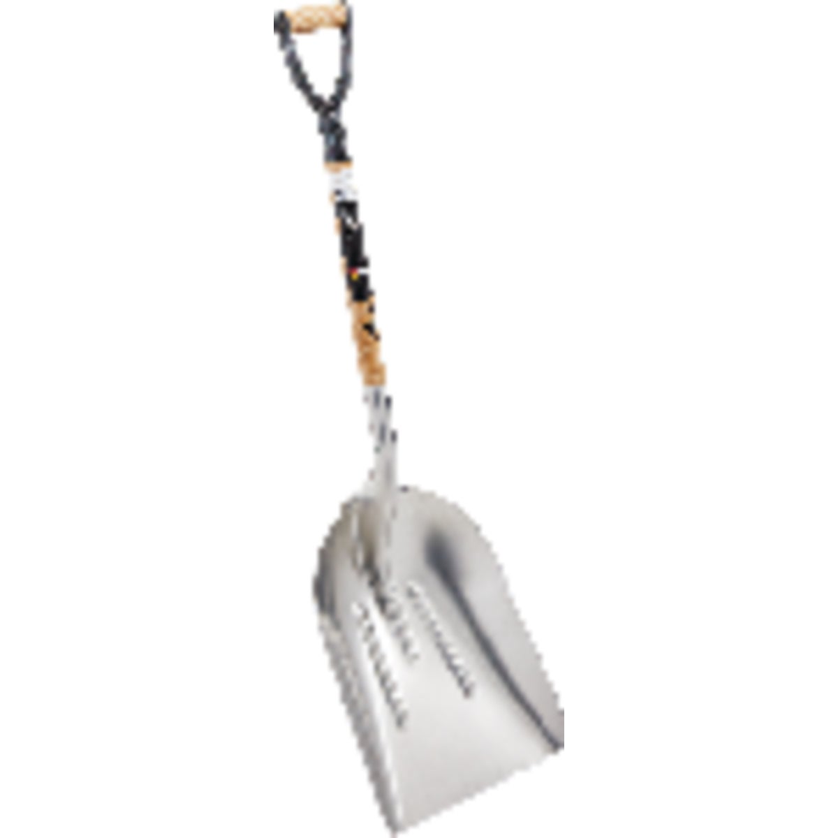 Do it Best 27 In. Wood D-Grip Handle #14 Aluminum Scoop Shovel