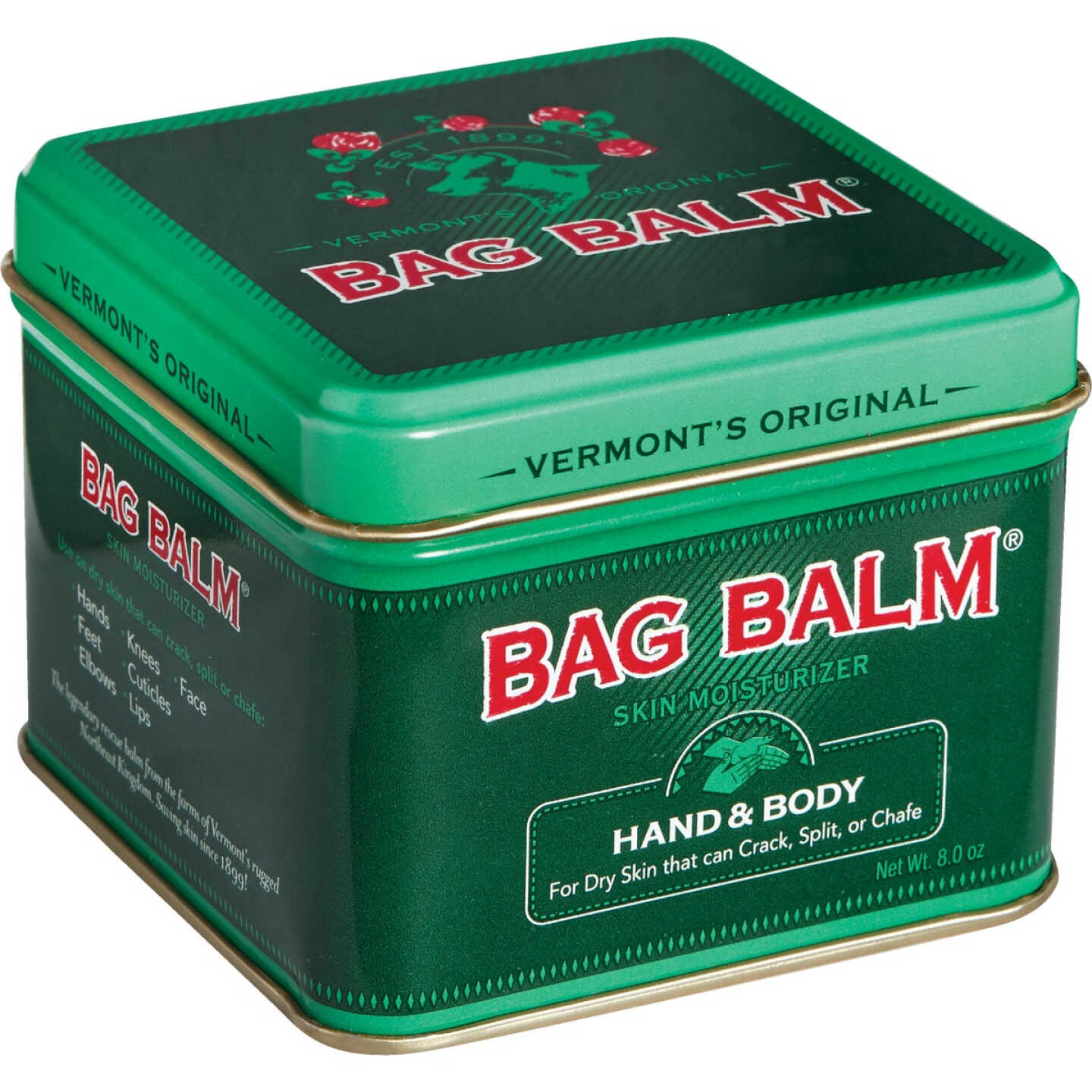 Bag Balm 8 Oz. Tin Ointment Image 1