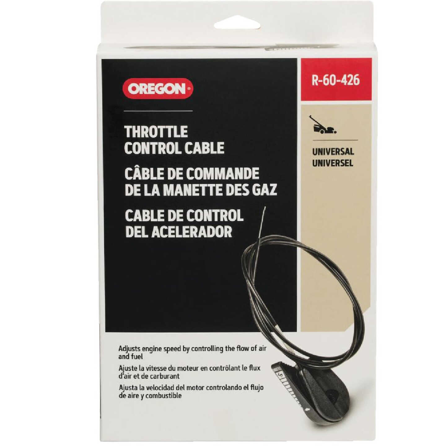 Oregon Replacement Universal Throttle Control Cable Image 1