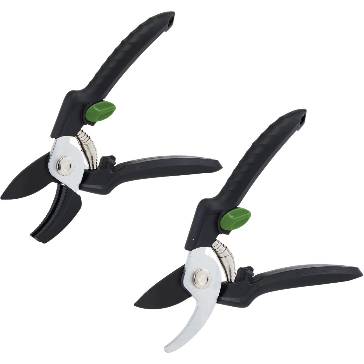 Best Garden 8 In. Bypass Pruner & 7-1/2 In. Anvil Pruner Set Image 3