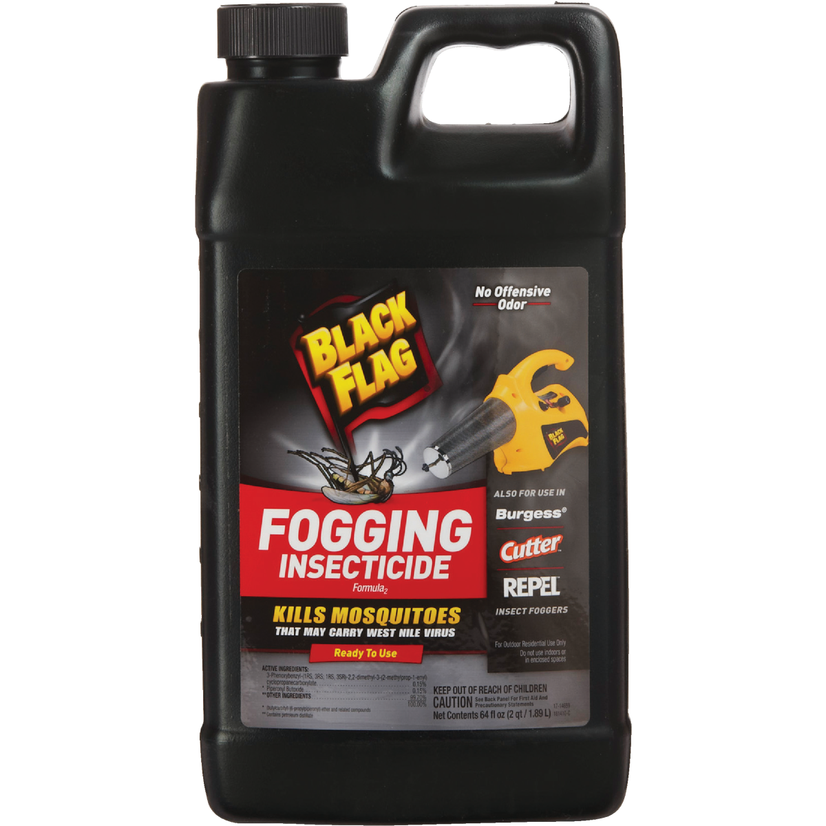 Black Flag 64 Oz. 1-Acre Coverage Outdoor Fogger Insecticide Image 2