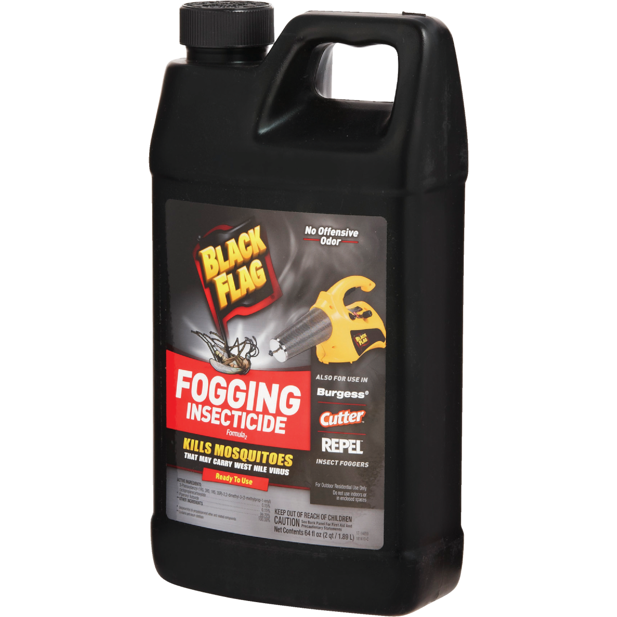 Black Flag 64 Oz. 1-Acre Coverage Outdoor Fogger Insecticide Image 3