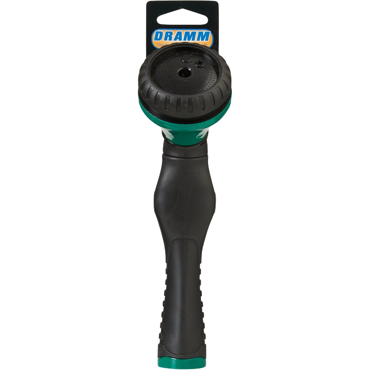 Dramm One Touch Heavy-Duty Metal Shower & Stream Multi-Pattern Nozzle, Green Image 2