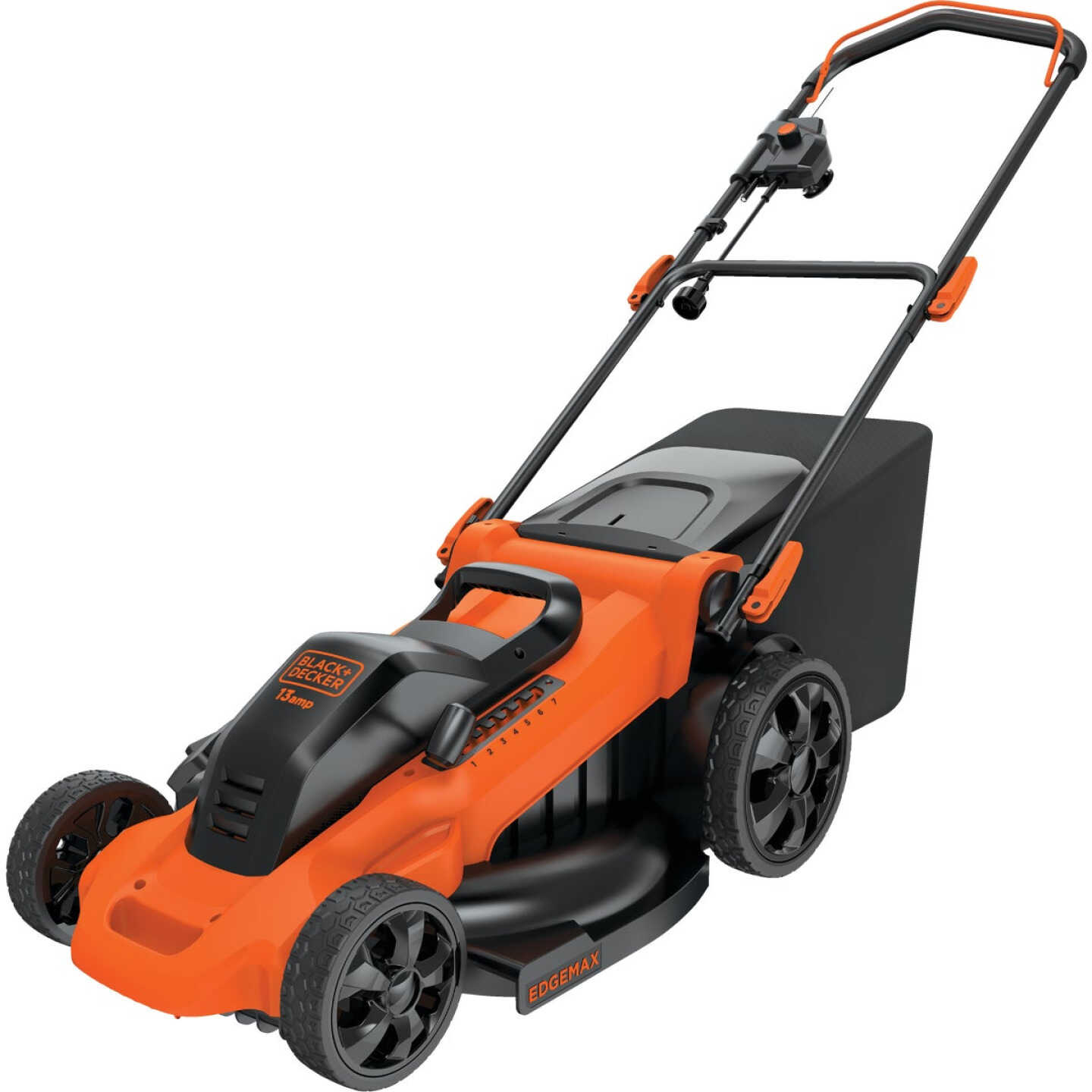 Black+Decker 20 In. 13A Push Electric Lawn Mower Image 1
