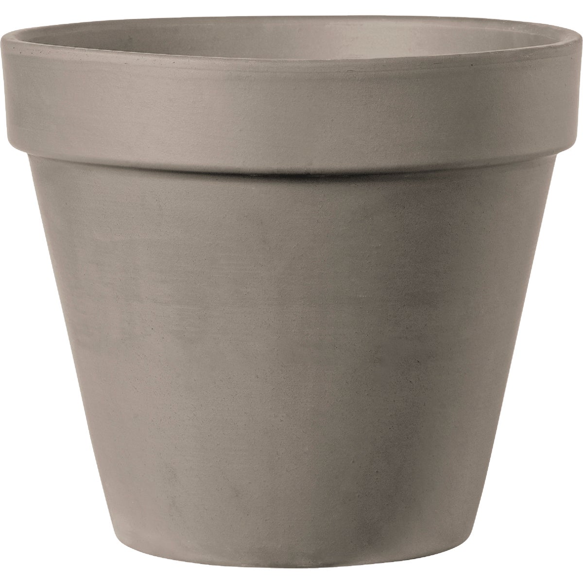 Deroma 4.3 In. Grafite Clay Standard Planter Image 1