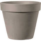 Deroma 5.9 In. Grafite Clay Standard Planter Image 1