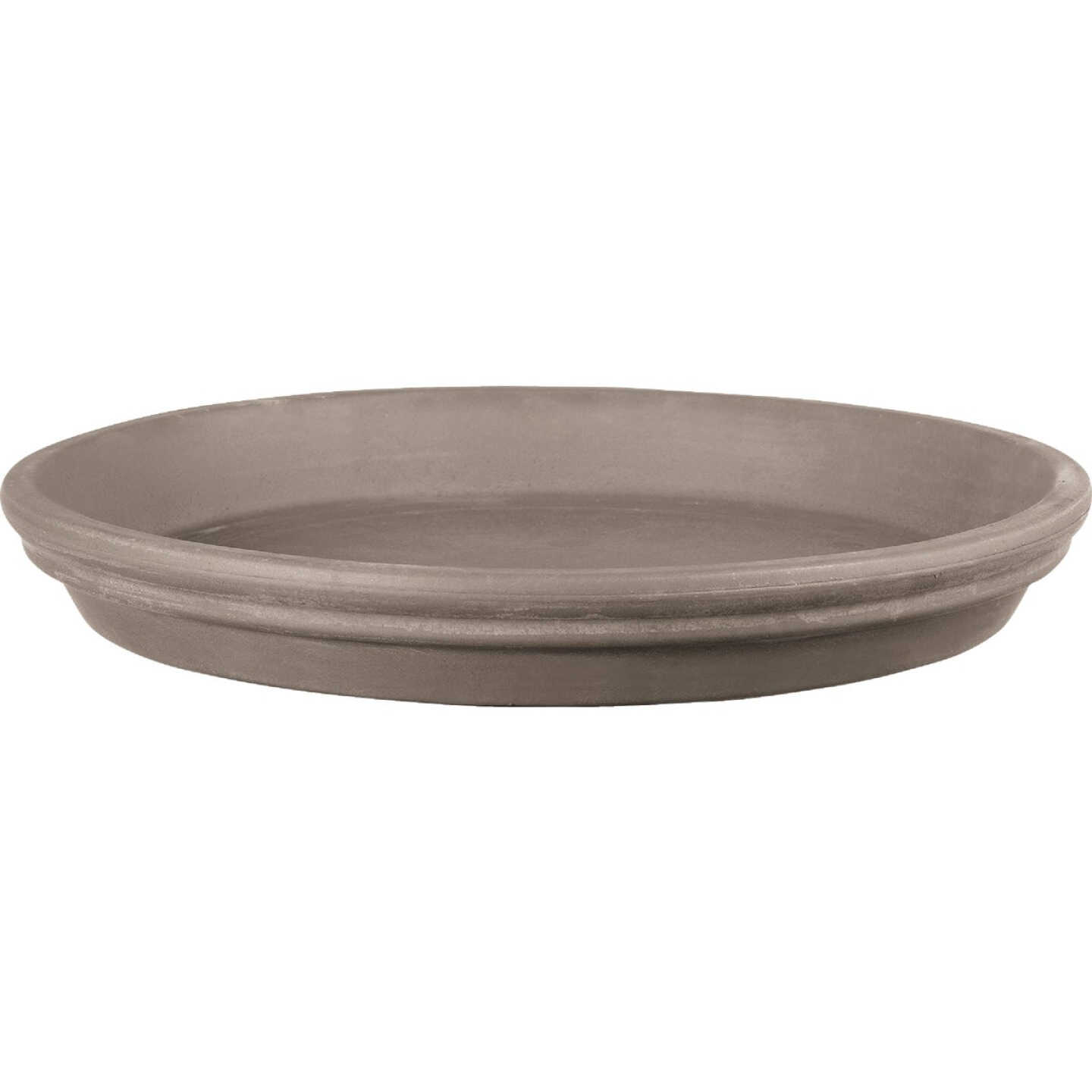 Deroma 8.3 In. Grafite Clay Standard Saucer Image 1