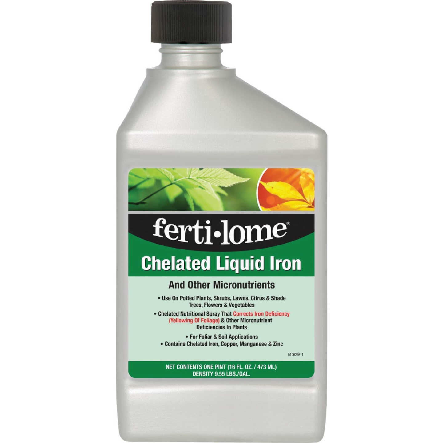 Ferti-lome 16 Oz. Chelated Iron Formulation Concentrate Liquid Plant Food Image 1
