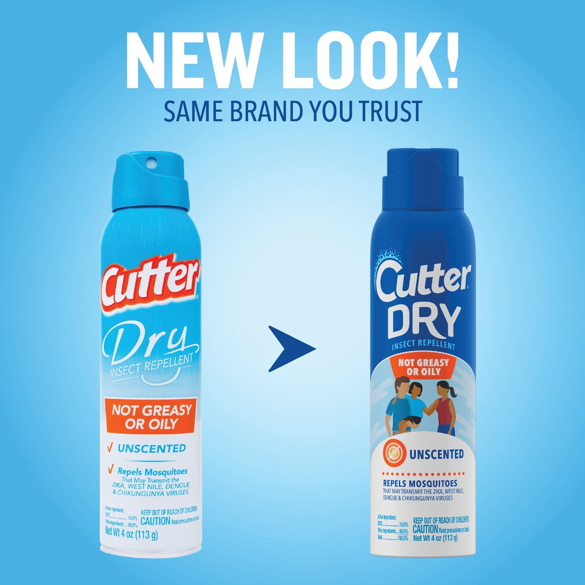 Cutter Dry 4 Oz. Insect Repellent Aerosol Spray Image 2