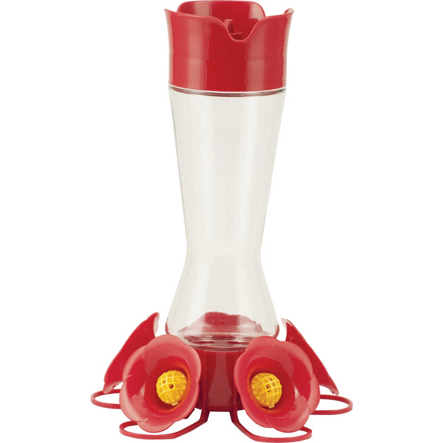 Perky-Pet 16 Oz. Favored Pinch-Waist Glass Hummingbird Feeder Image 1