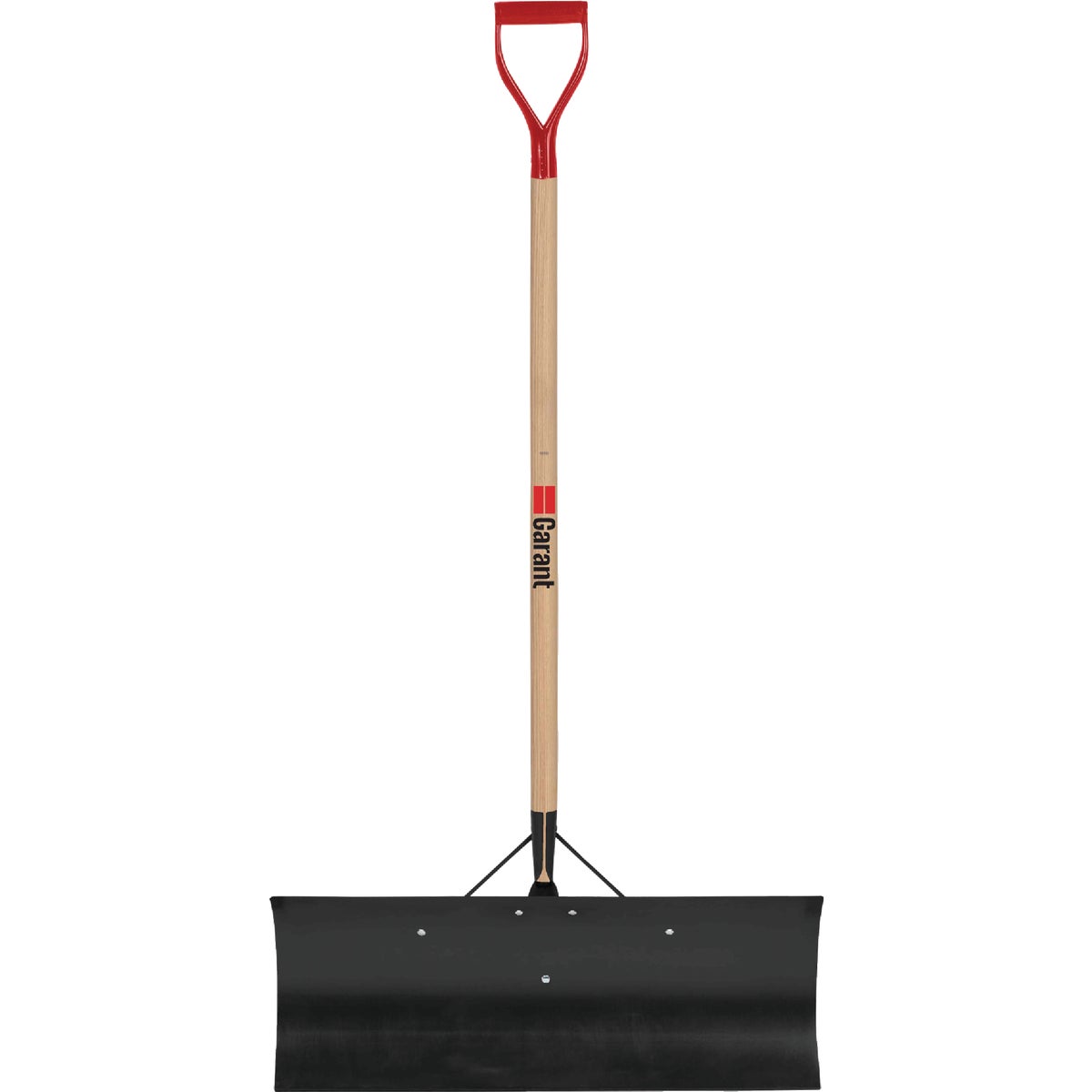 Garant Yukon 30 In. Steel Snow Pusher with 42.75 In. D-Grip Wood Handle