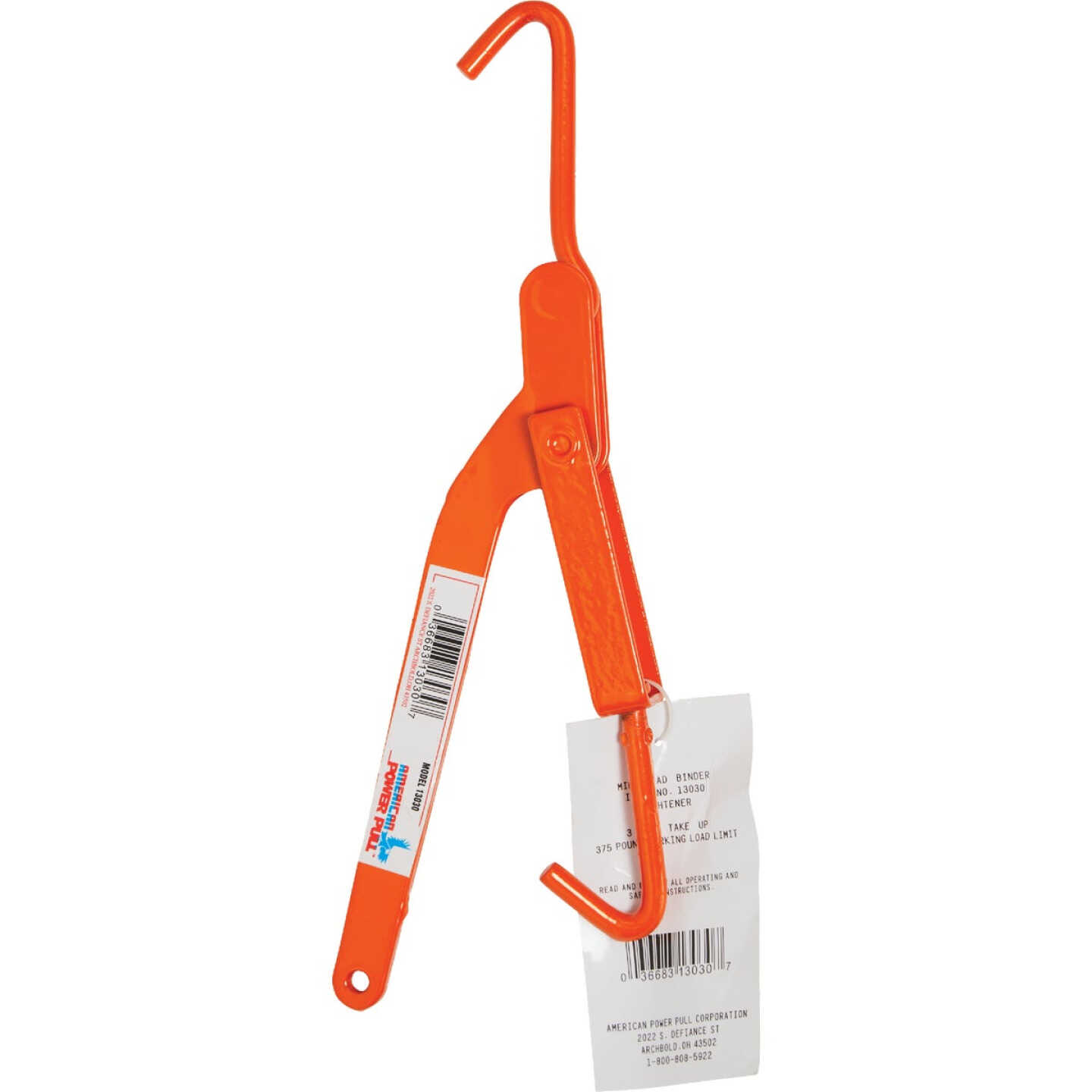 American Power Pull 1/4 In. 375 Lb. Load Capacity Lever Load Binder Image 2