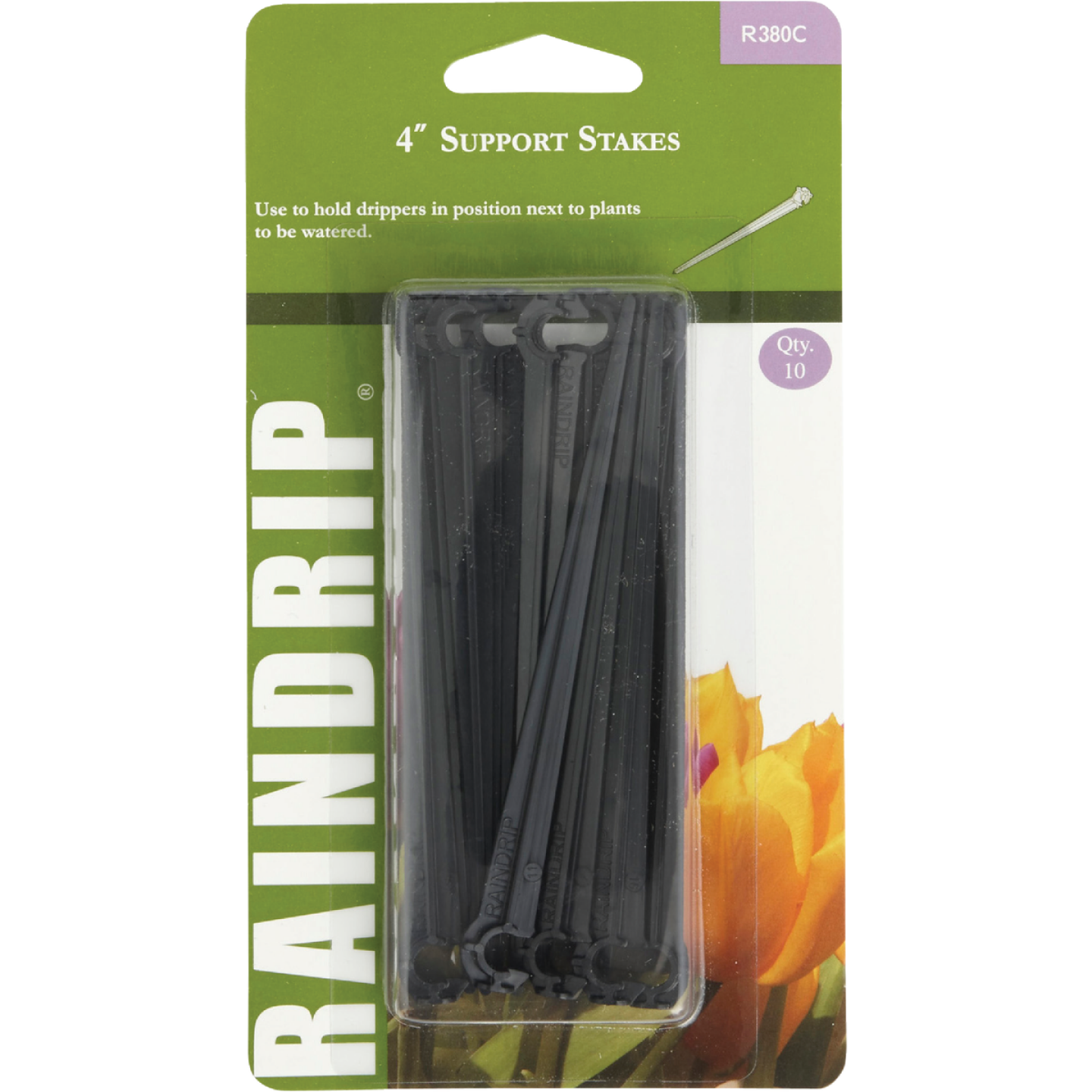 Raindrip 1/4 In. Tubing Plastic Support Stake (10-Pack) Image 1