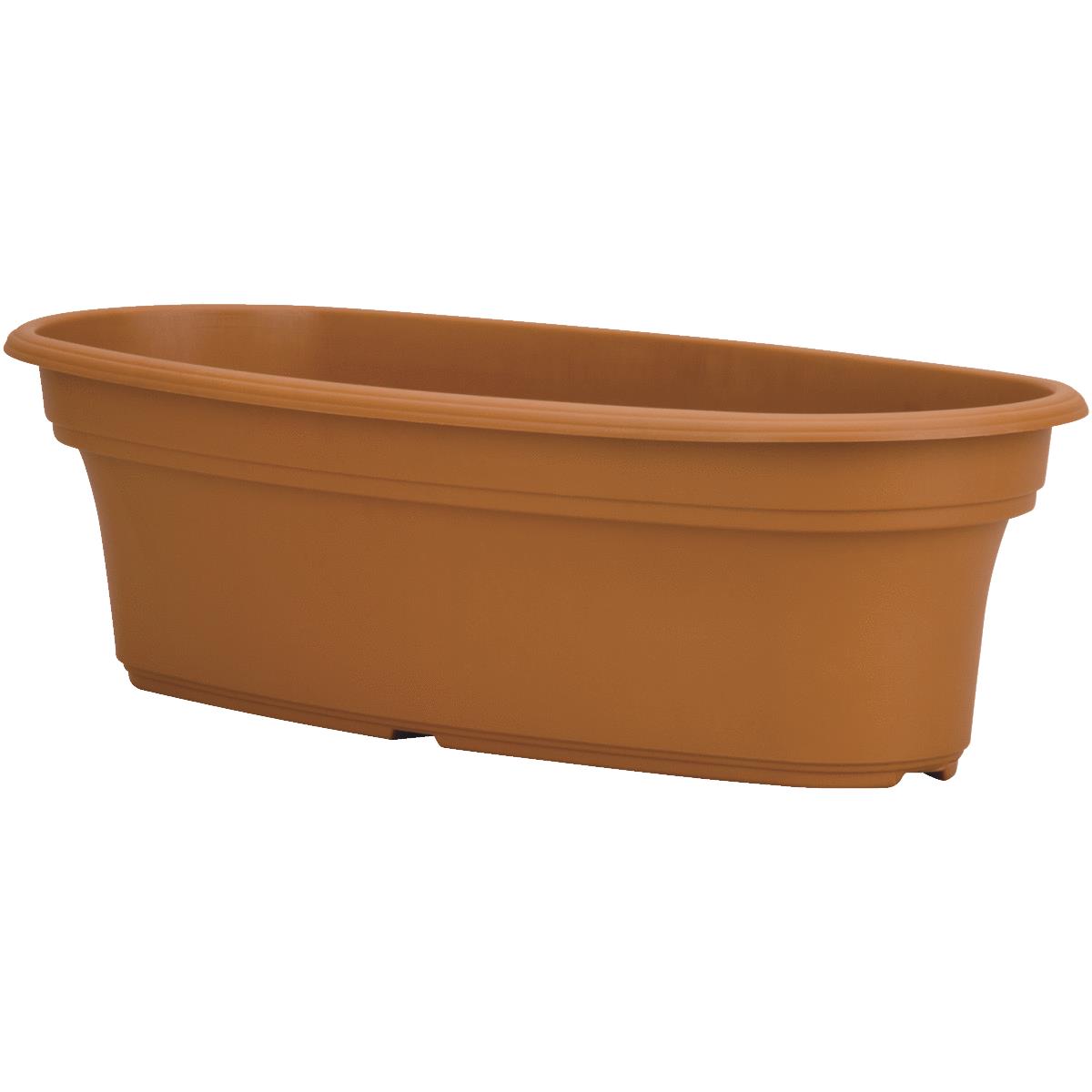 20" CLAY OVAL POT
