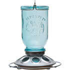 Perky-Pet Blue Glass Mason Jar 1 Lb. Capacity Bird Feeder Image 1