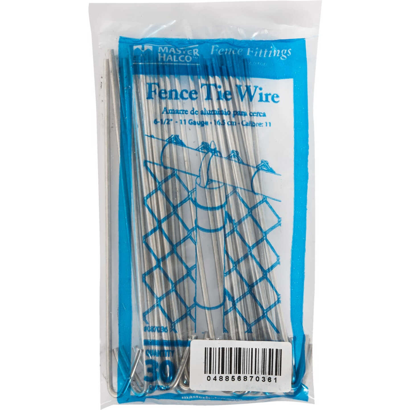 Midwest Air Tech 6-1/2 In. 11 Ga. Aluminum Fence Ties Image 2