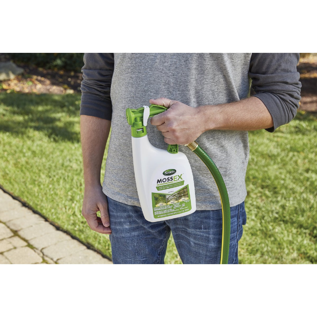 Scotts MossEx 3-in-1 32 Oz. Ready To Spray Moss Killer Image 6