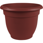 Bloem Ariana 12 In. Plastic Self Watering Burnt Red Planter Image 1