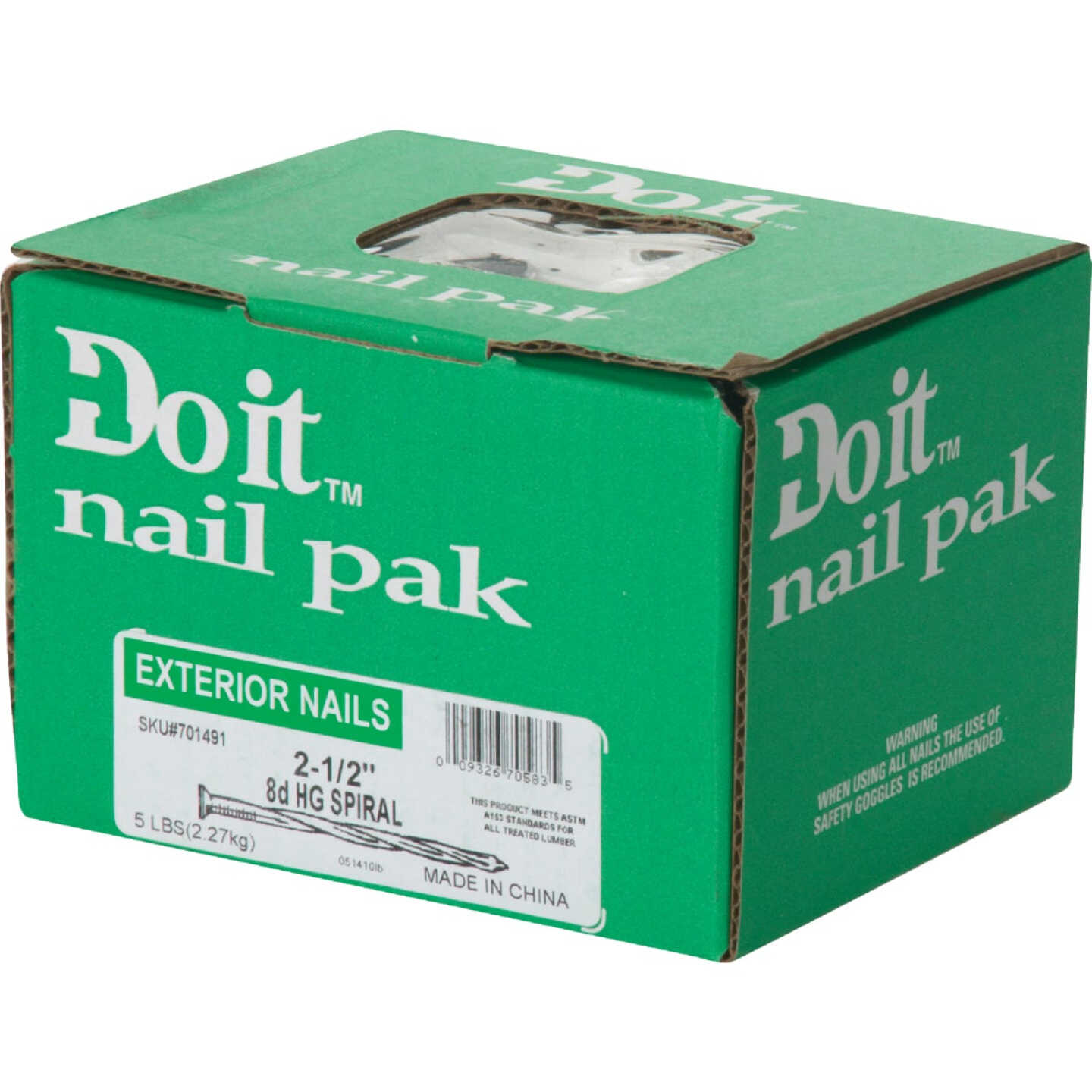 Do it 8d x 2-1/2 In. 11 ga Hot Galvanized Deck Nails (530 Ct., 5 Lb.) Image 2