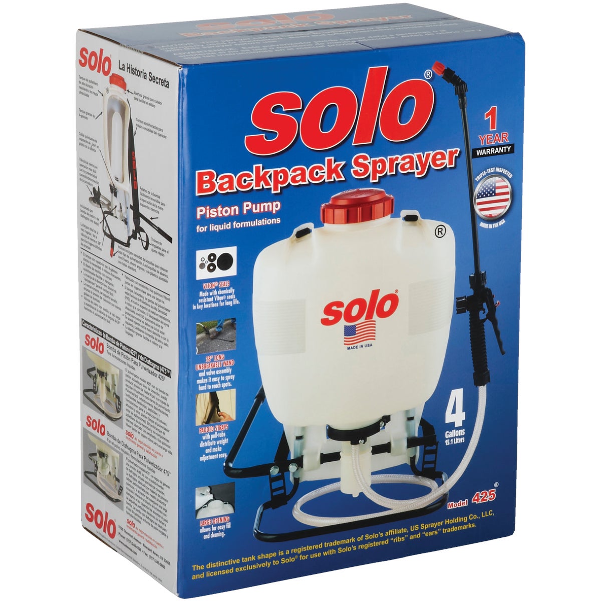 Solo 425 4 Gal. Backpack Sprayer Image 2