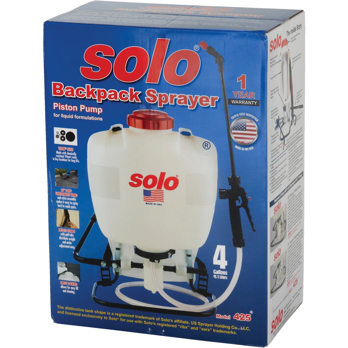 Solo 425 4 Gal. Backpack Sprayer Image 3
