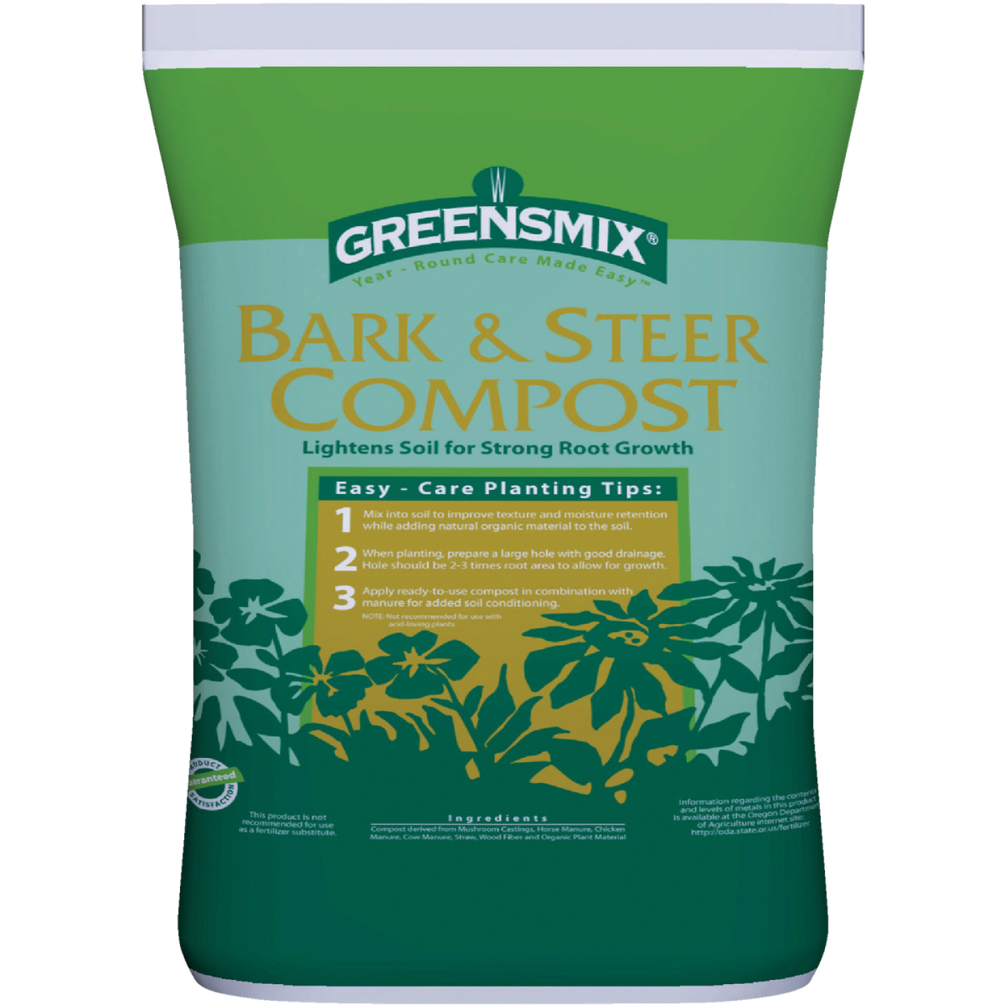 Greensmix 1.5 Cu. Ft. 40 Lb. Lawn & Garden Compost Image 1