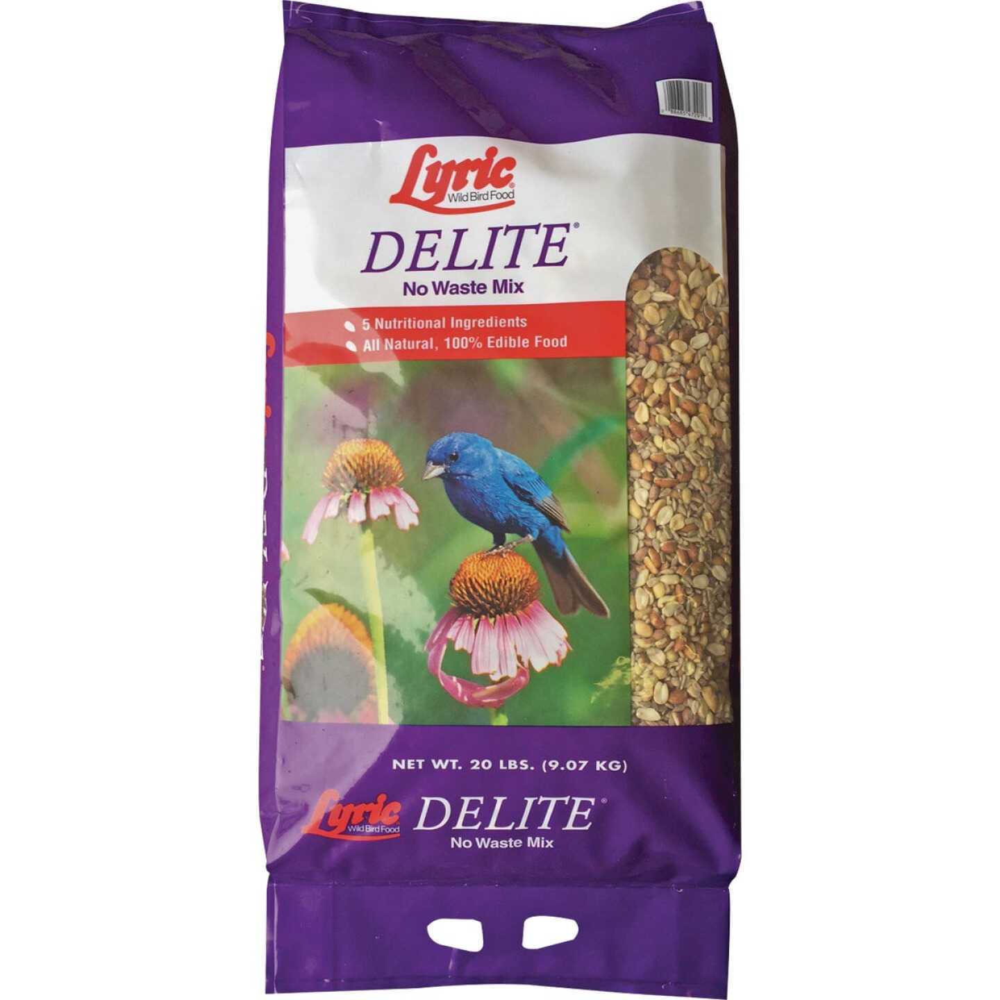 Lyric Delite 20 Lb. High Protein No Waste Mix Bird Food Image 1