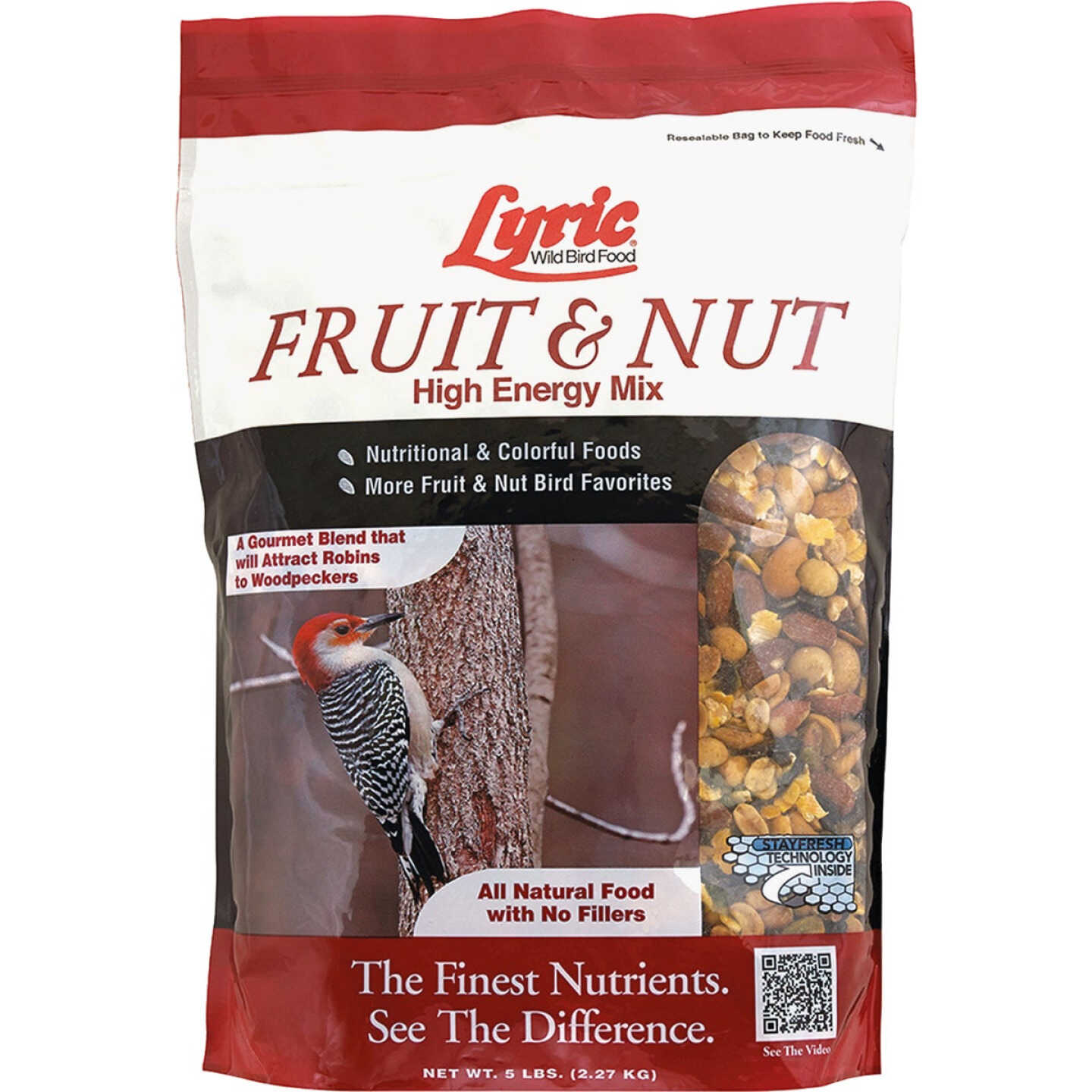 Lyric 5 Lb. Fruit & Nut High Energy Wild Bird Mix Image 1