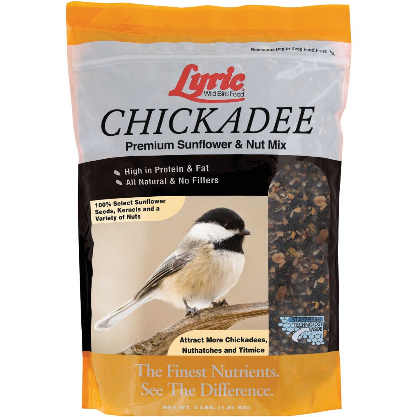 Lyric 4 Lb. Chickadee Wild Bird Seed Image 1