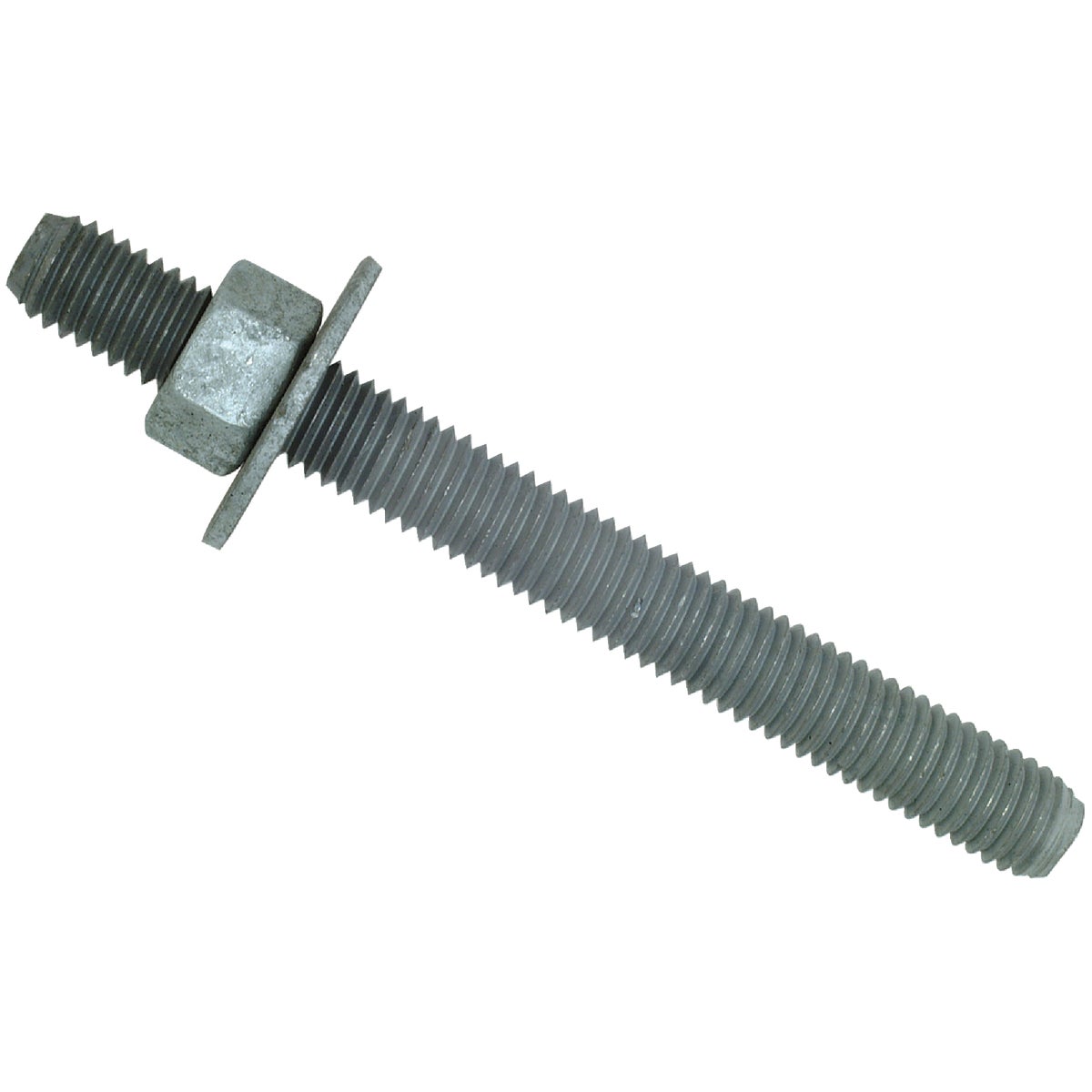 Simpson Strong-Tie #4 1/2 In. x 5 In. Hot Dipped Galvanized Retrofit Bolt (2-Count)