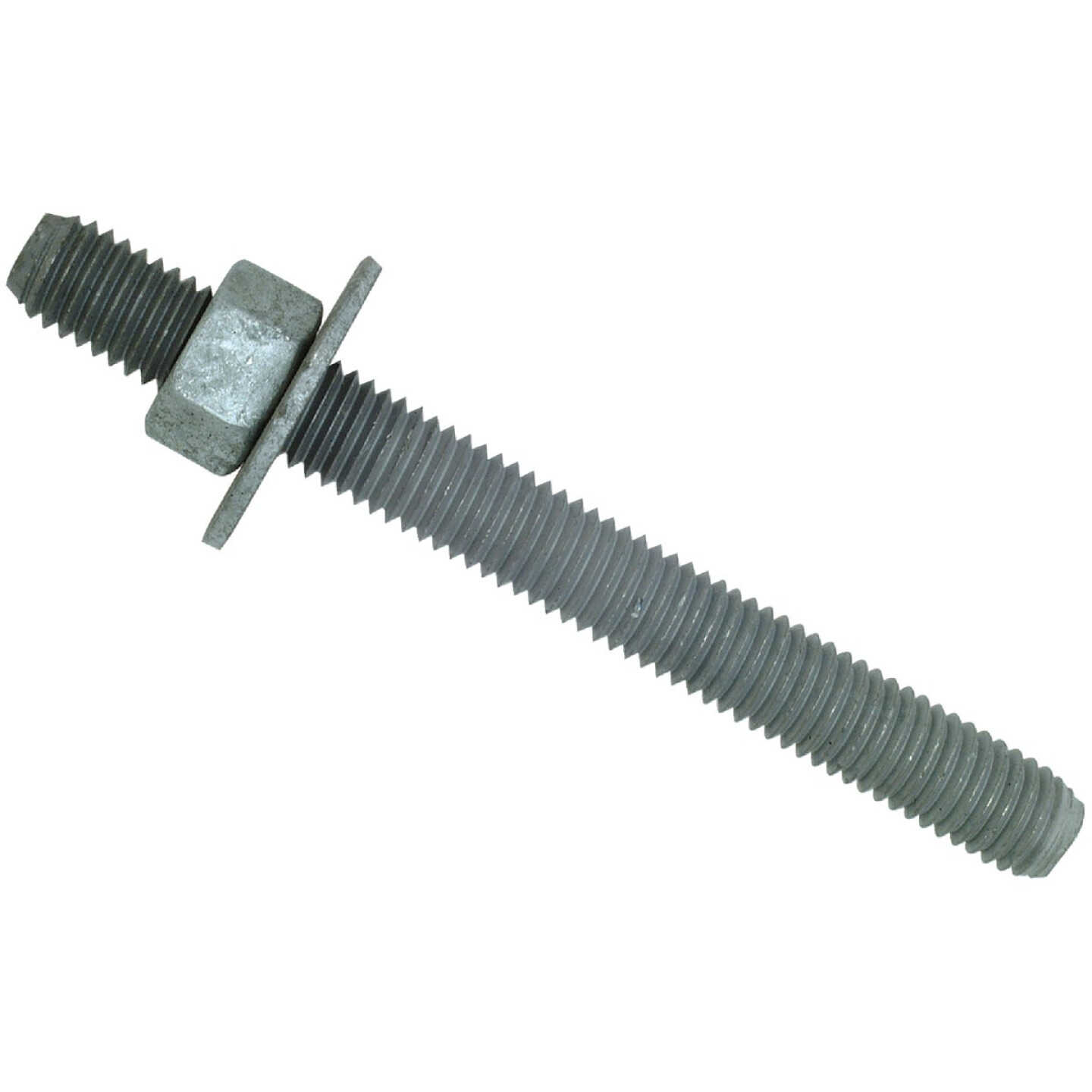 Simpson Strong-Tie #4 1/2 In. x 5 In. Hot Dipped Galvanized Retrofit Bolt (2-Count) Image 1