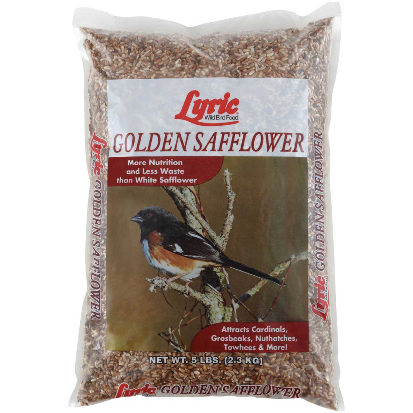 Lyric 5 Lb. Golden Safflower Wild Bird Seed Image 1