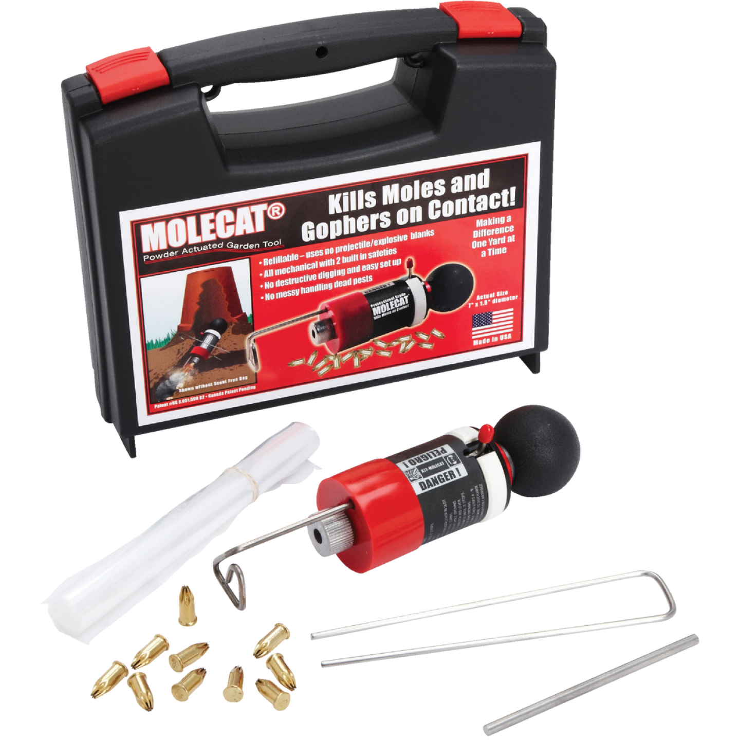 Molecat Percussive Moles & Gopher Killer Kit Image 1