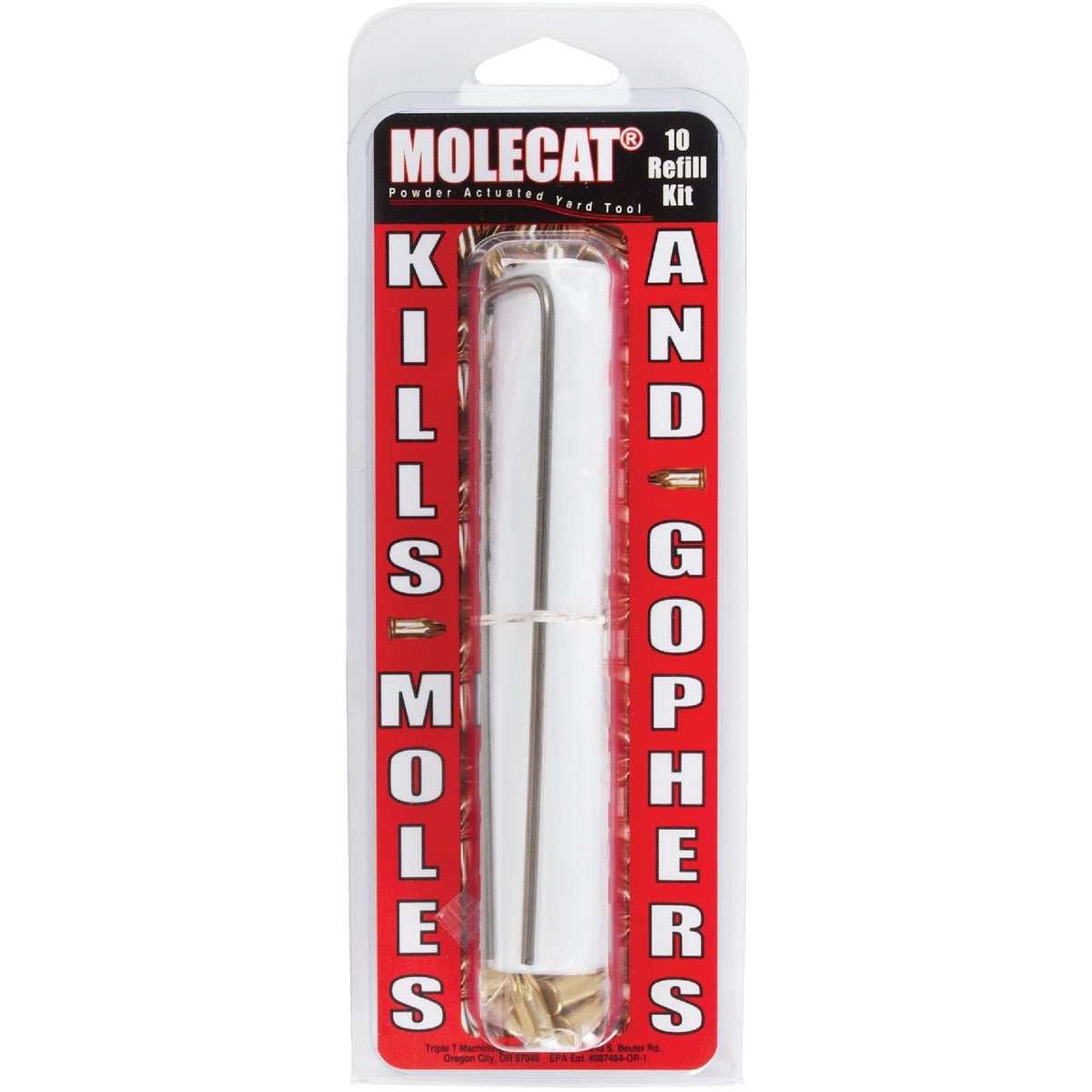 Molecat Mole & Gopher Killer Refill Kit