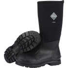 The Muck Boot Company Chore Classic Hi Men's Black Plain Toe Rubber Work Boot, Size 8 Image 1