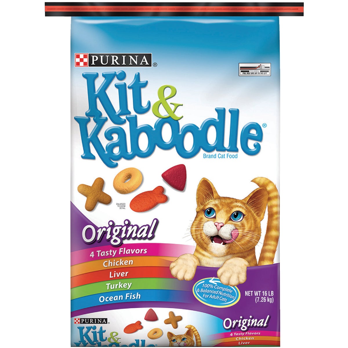 Purina Kit & Kaboodle 13 Lb. Chicken, Liver, Turkey, & Fish Flavor Adult Dry Cat Food