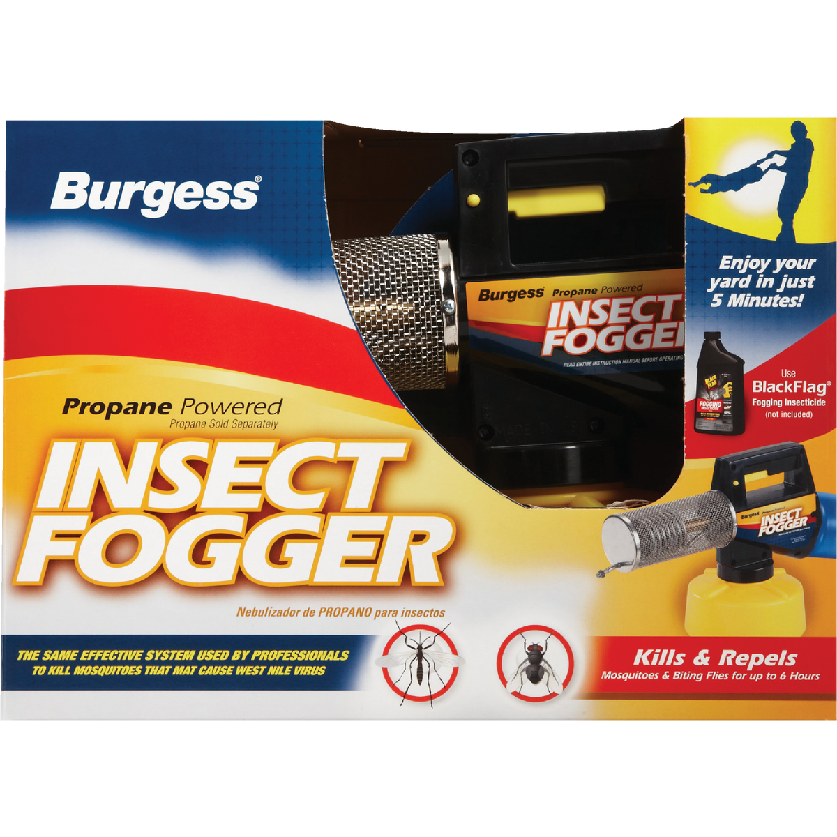 Burgess 45 Oz. 10 Ft. Cone Insect Propane Fogger Image 2