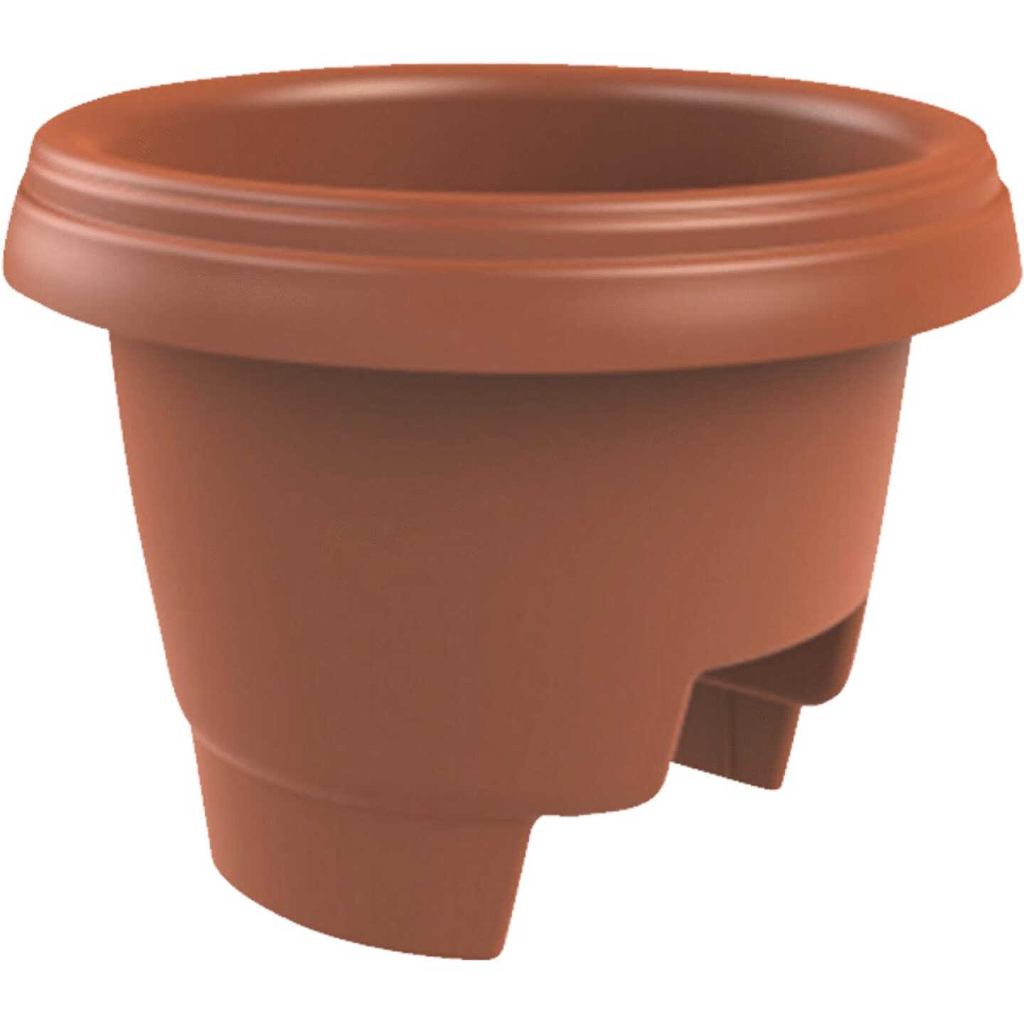 12" CLAY DECK RAIL PLNTR Image 1