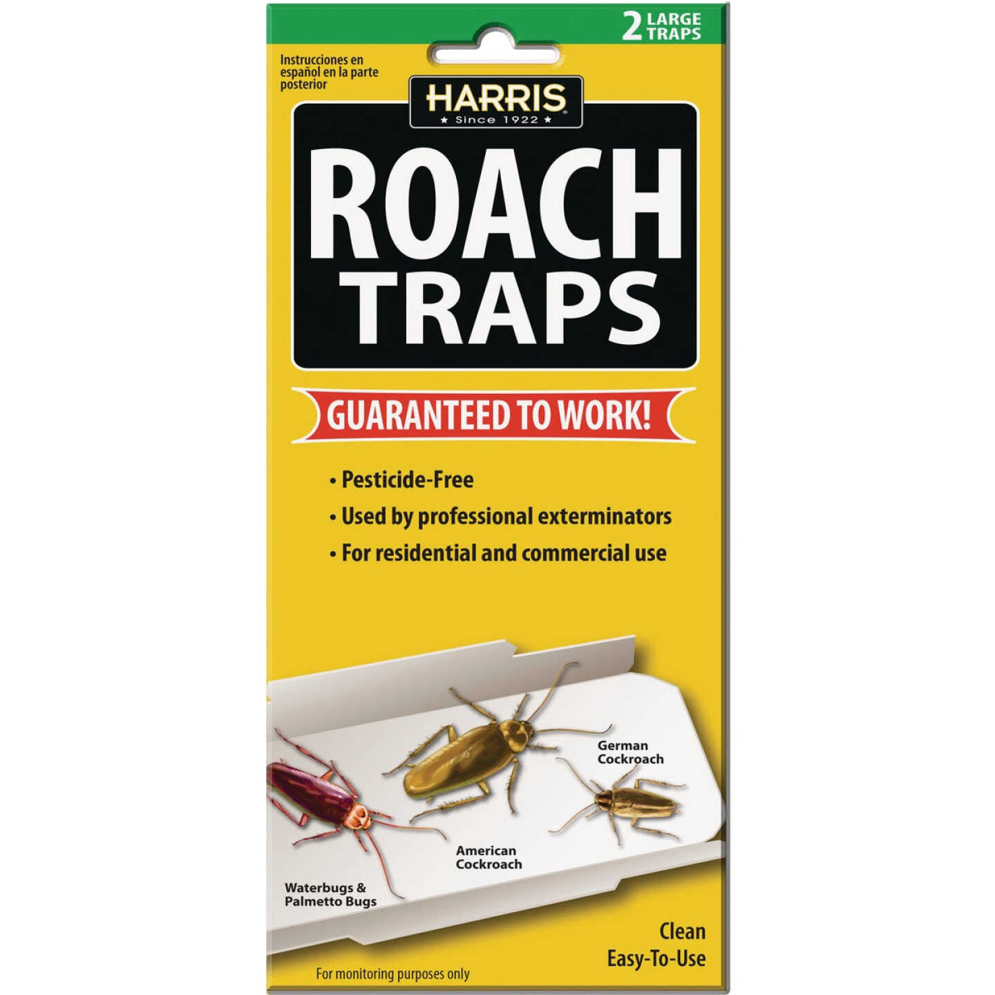 Harris Glue Indoor Roach Trap (2-Pack) Image 1