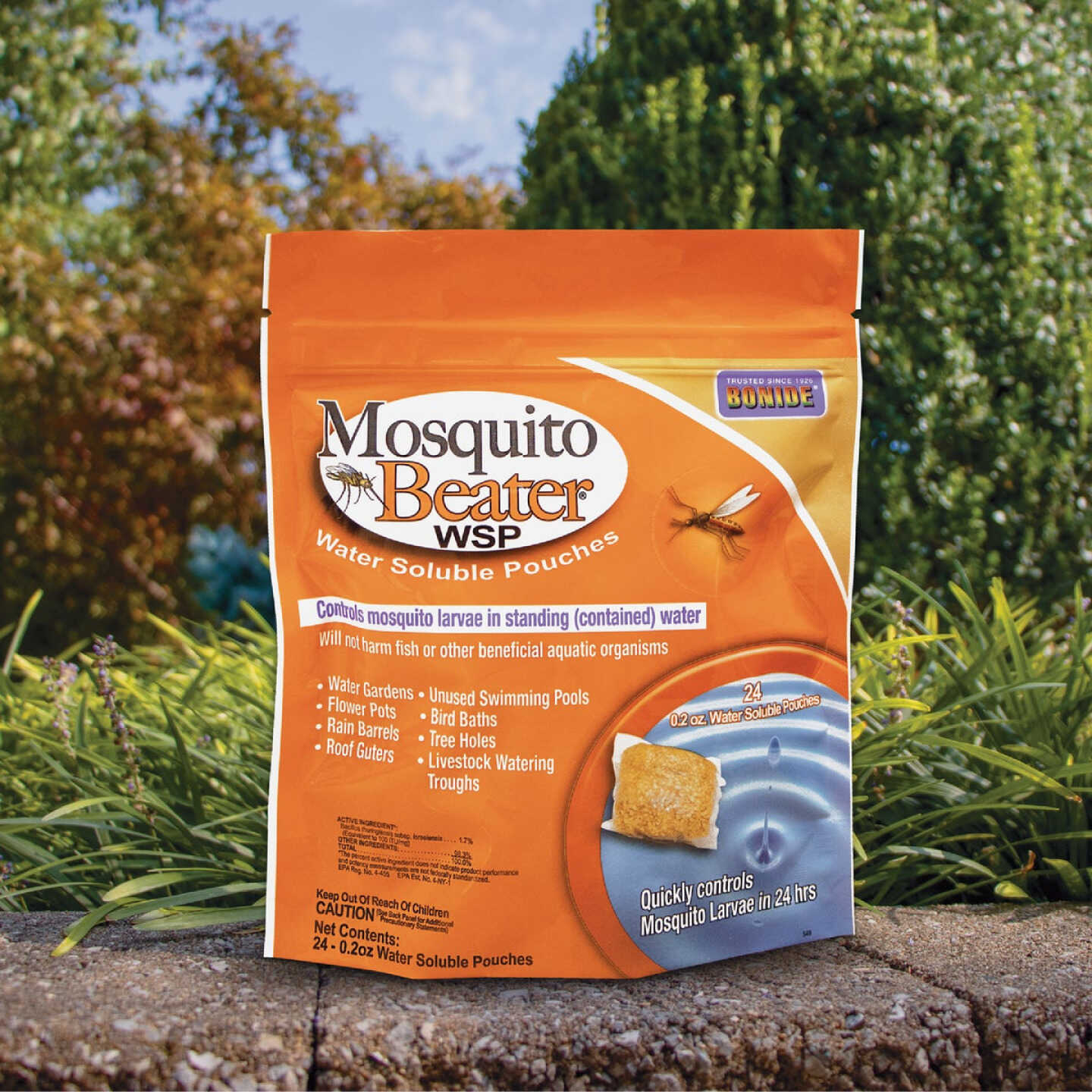 Bonide Mosquito Beater WSP Water Soluble Pouches (24-Pack) Image 2