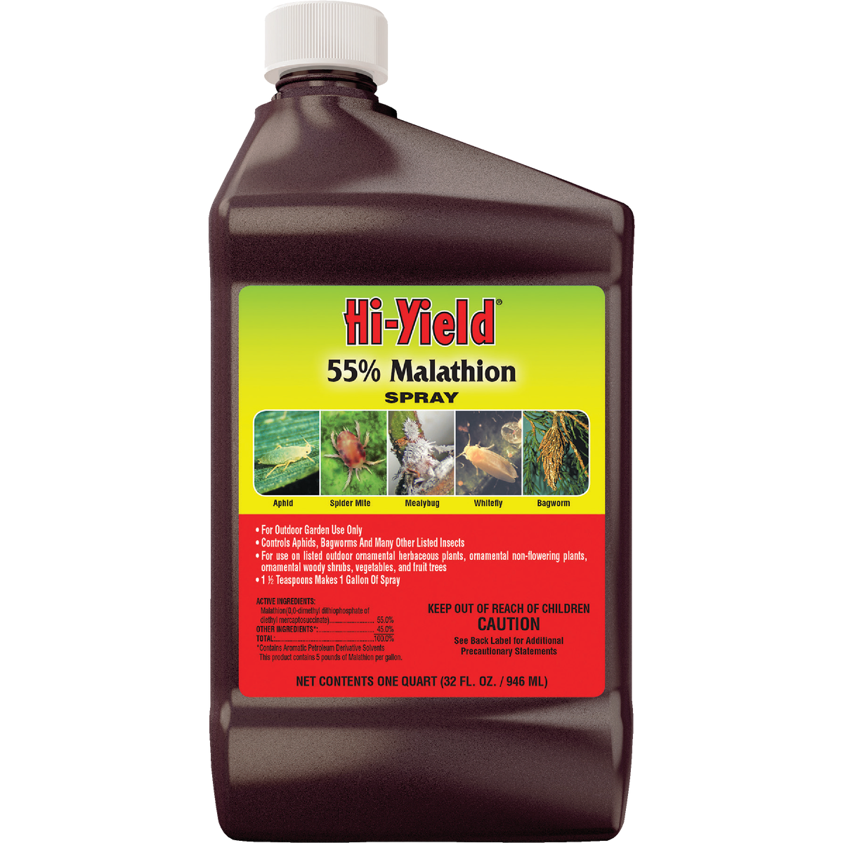 Hi-Yield 32 Oz. Concentrate Malathion Insect Killer Image 1