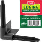 Master Mark Plus 90 Deg. Black Plastic Lawn Edging Coupler Image 1
