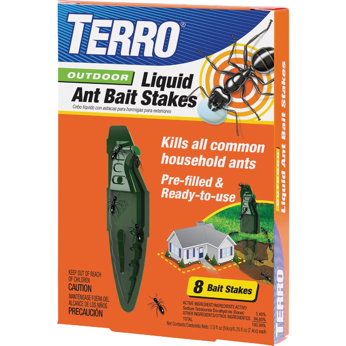 Terro 4 Oz. Liquid Outdoor Ant Bait Stake (8-Pack) Image 4