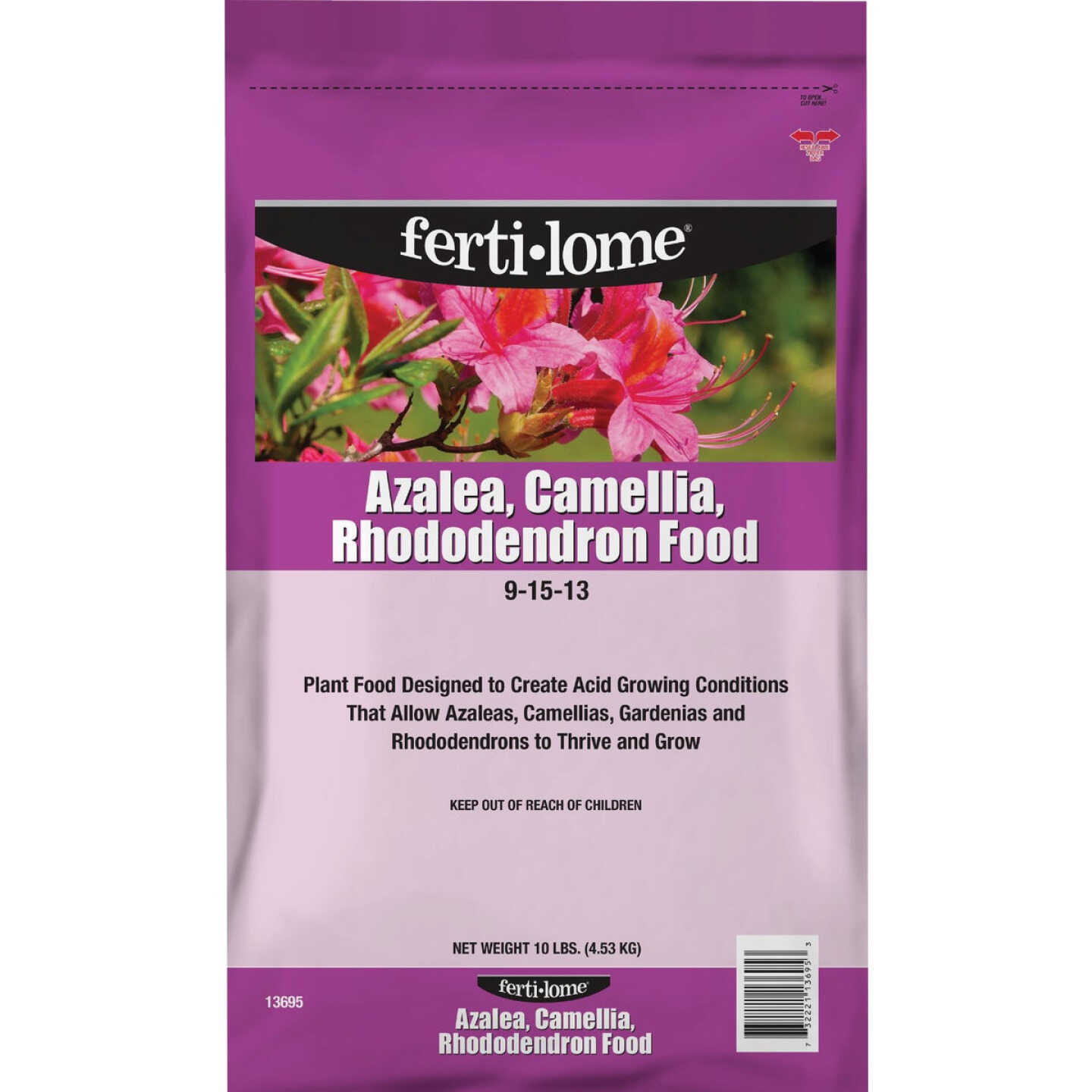 Ferti-lome 10 Lb. 9-15-13 Azalea & Rhododendron Dry Plant Food Image 1