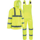 West Chester Protective Gear XL 3-Piece Hi-Vis Yellow Rain Suit Image 1