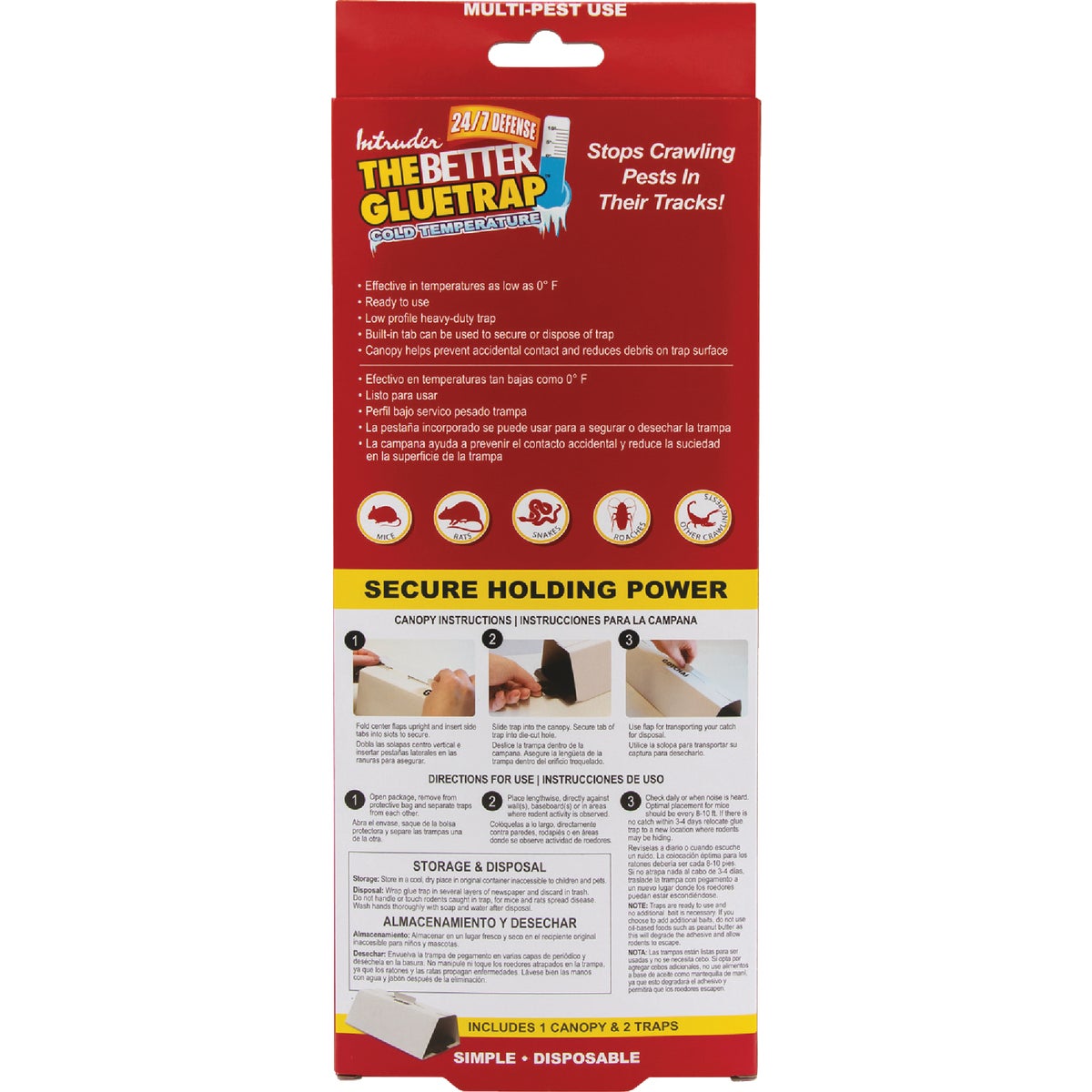 Intruder The Better Glue Trap Cold Temperature Rat Trap (2-Pack) Image 4